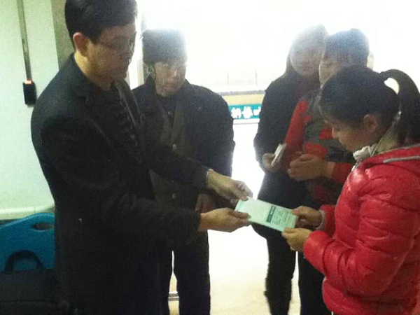 聯橋人愛心延綿，為患病赴日實習生捐款