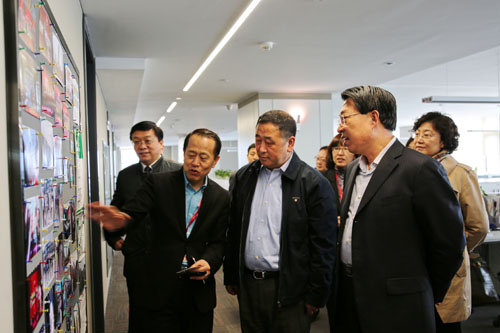 商務部外貿發展局局長孫成海視察聯橋集團