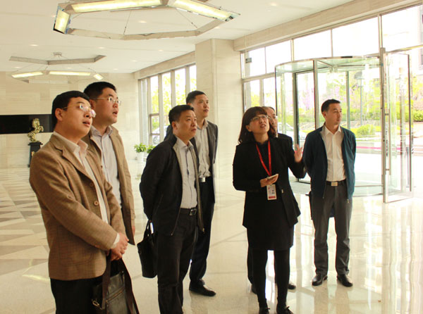 省聯合調研組來聯橋集團考察調研黨建工作