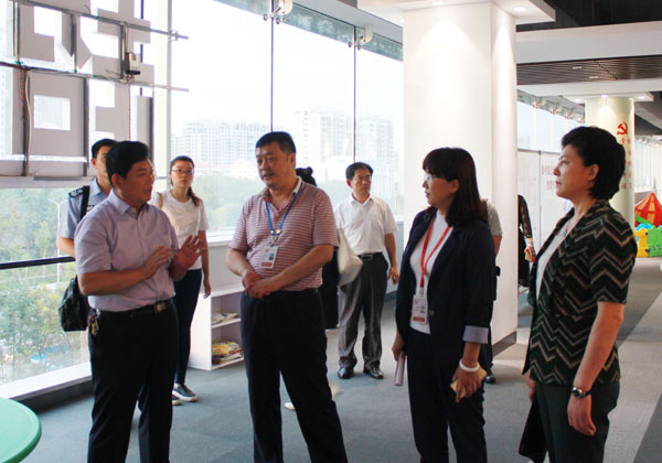 威海市“中國夢·小康情”宣講團來聯橋集團參觀考察